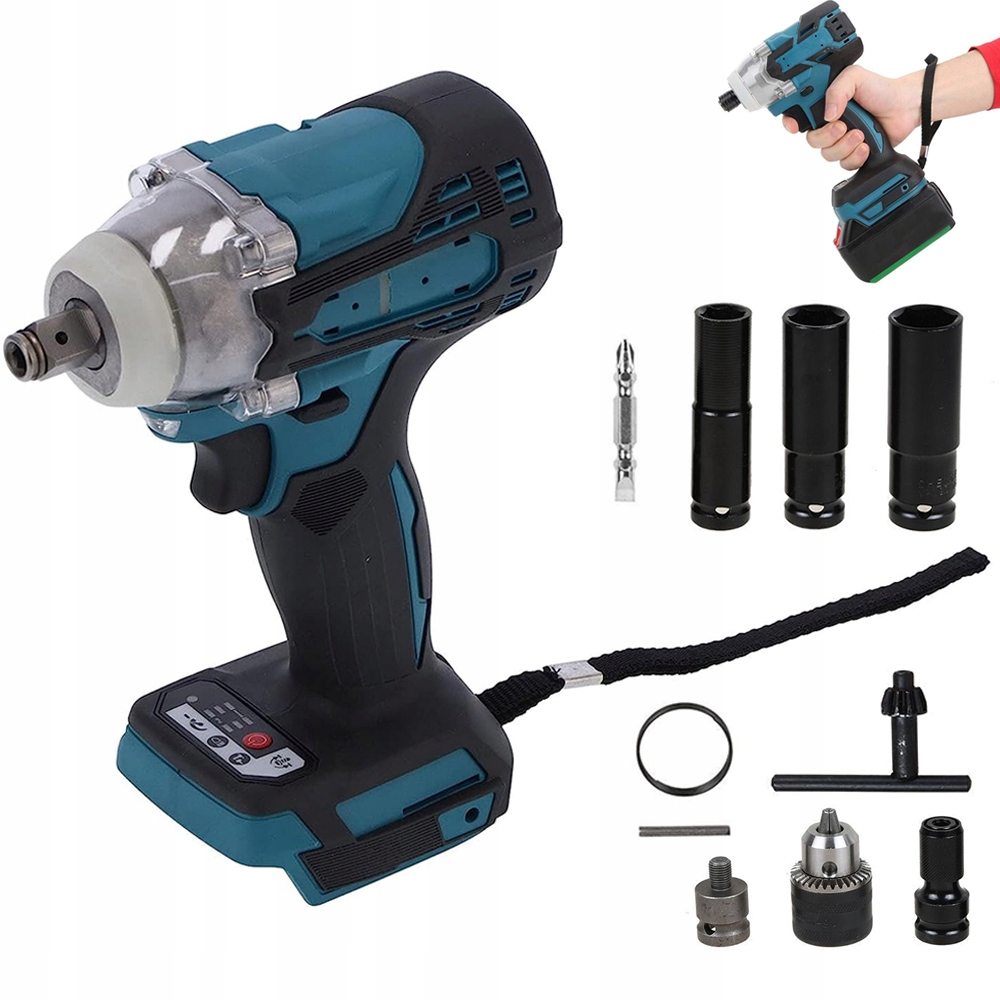 WKRĘTAK UDAROWY AKUMULATOROWY ZESTAW 3000 RPM