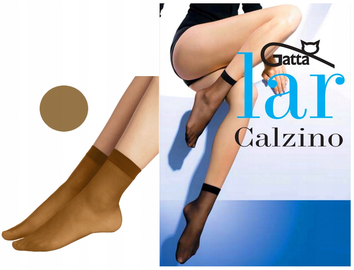 

Gatta Skarpetki Lar 15DEN Lycra 2 Pary Visone