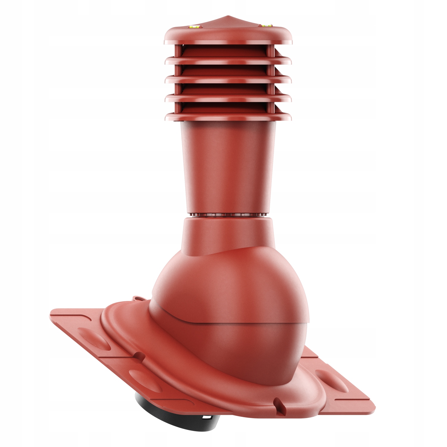 Větrací komín nezateplený Smart fi125 Univerzální Červený 3009