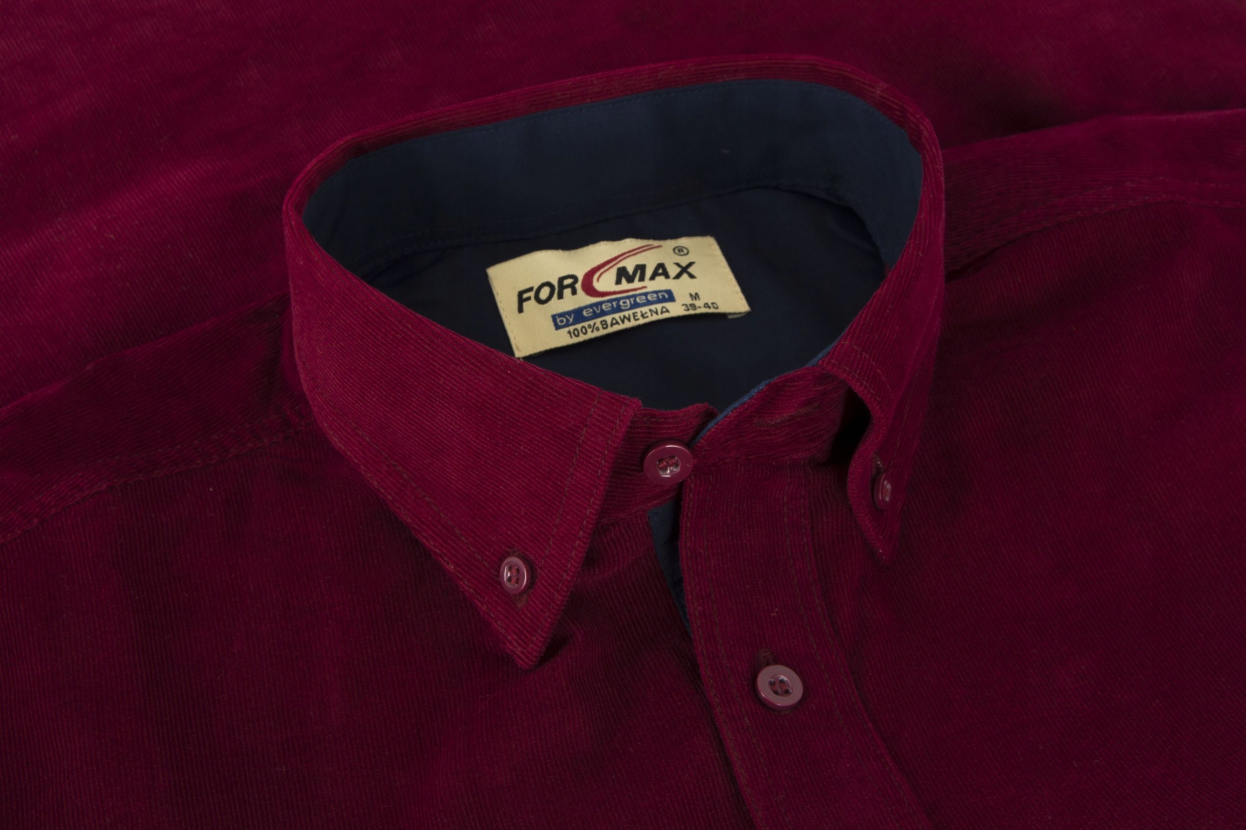 SZTRUKSOWA BORDOWA KOSZULA MĘSKA ROZ.M 39/40 SF3 Marka Formax