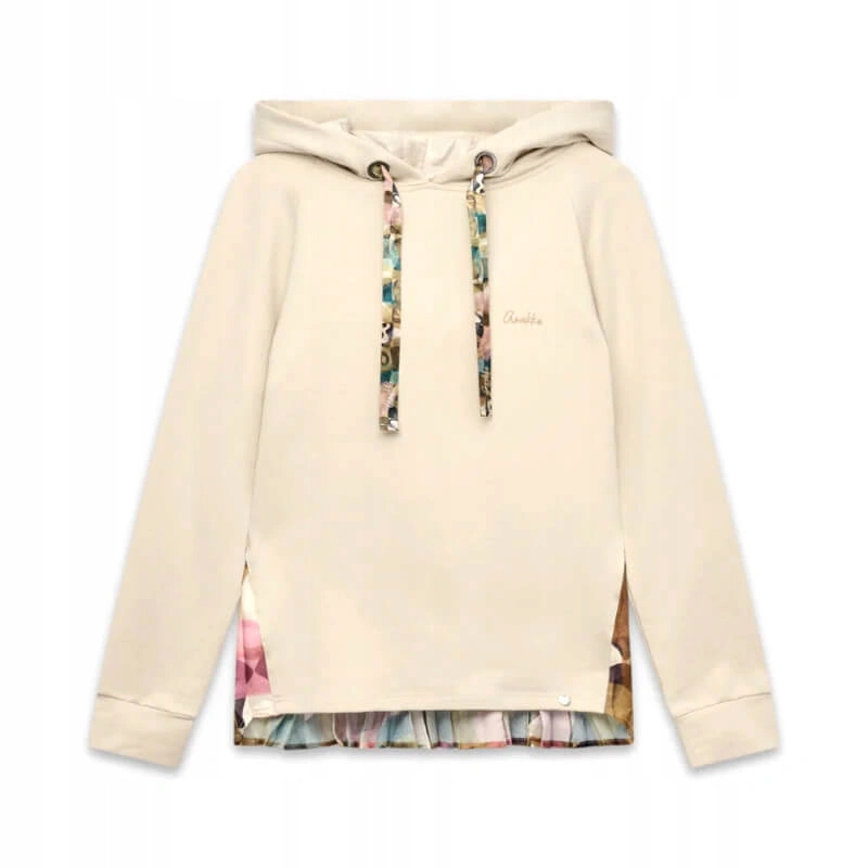 Mikina Anekke 42270-128/228 Muse Sudaderas Con Capucha Blanca Hoodie