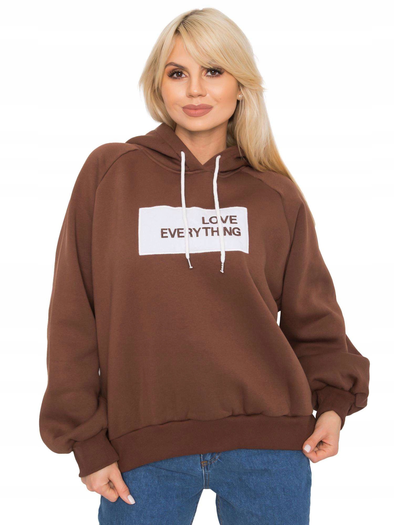 

Damska Bluza Ocieplana z kapturem - L/XL