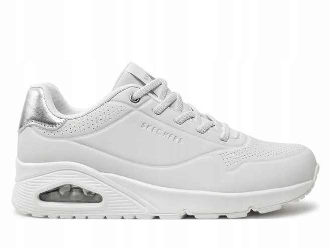 Dámské boty Skechers Uno Shimmer bílé 155196-WSL nízké 40