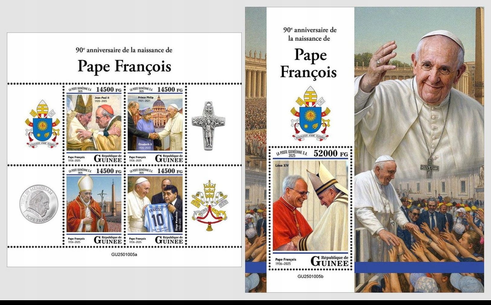 PAPIEŻ JAN PAWEŁ II PAPIEŻ FRANCISZEK GWINEA 2025 ROK