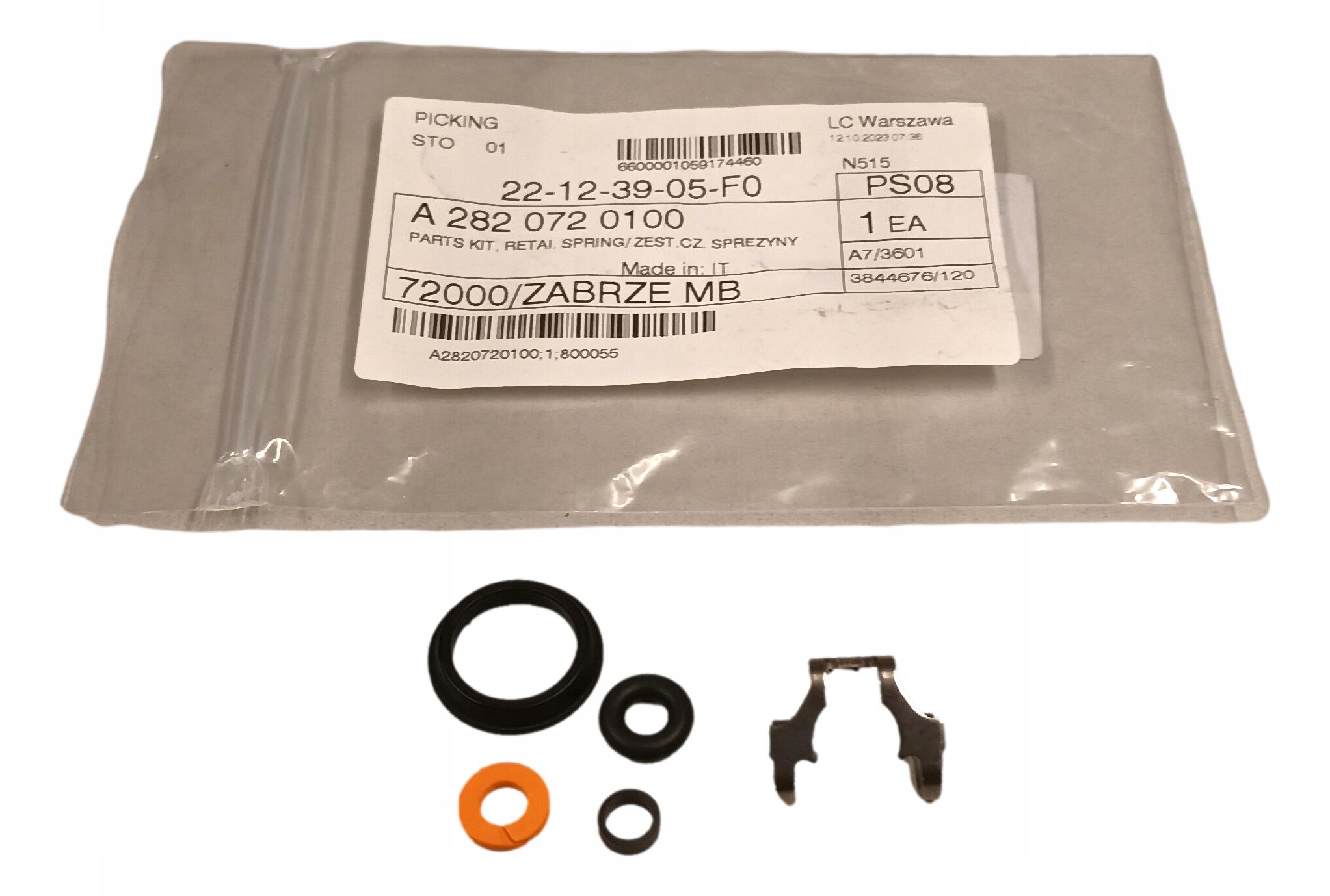 Mercedes Benzín M282 Sada pro opravu vstřikovače Oe