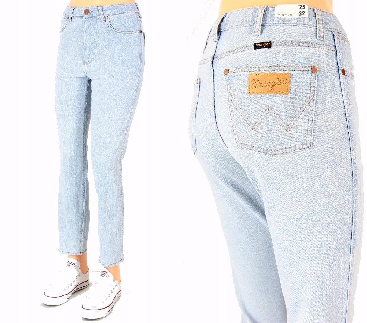 

Wrangler Retro Straight Jeansy Proste _ W28 L34