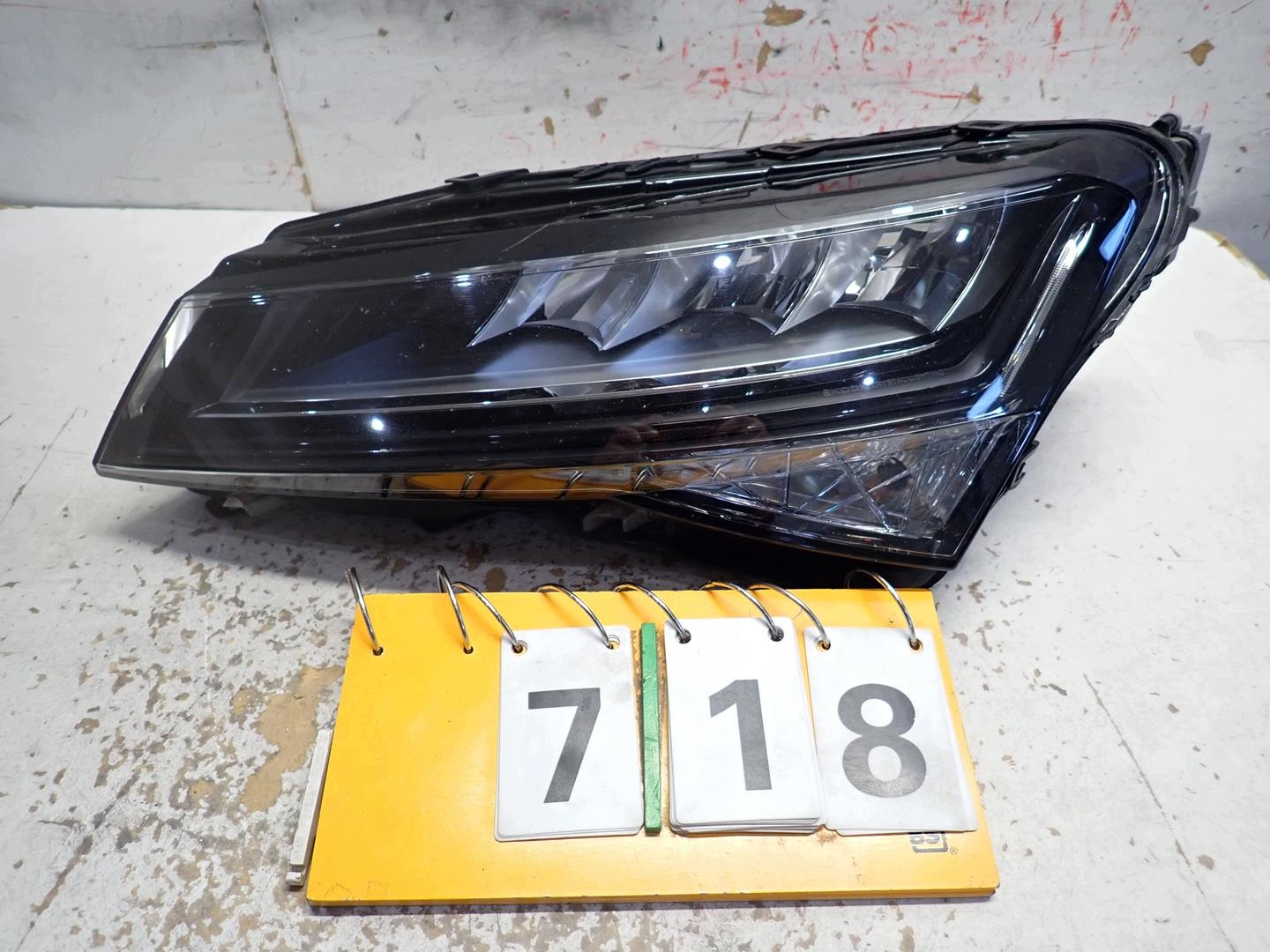 light front front left SKODA SUPERB III LIFT 2019- FULL LED 3V1941015C