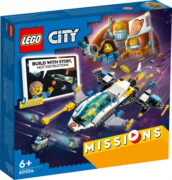 Lego 60354 City – Výzkumné Výpravy Marsovskou Lodí