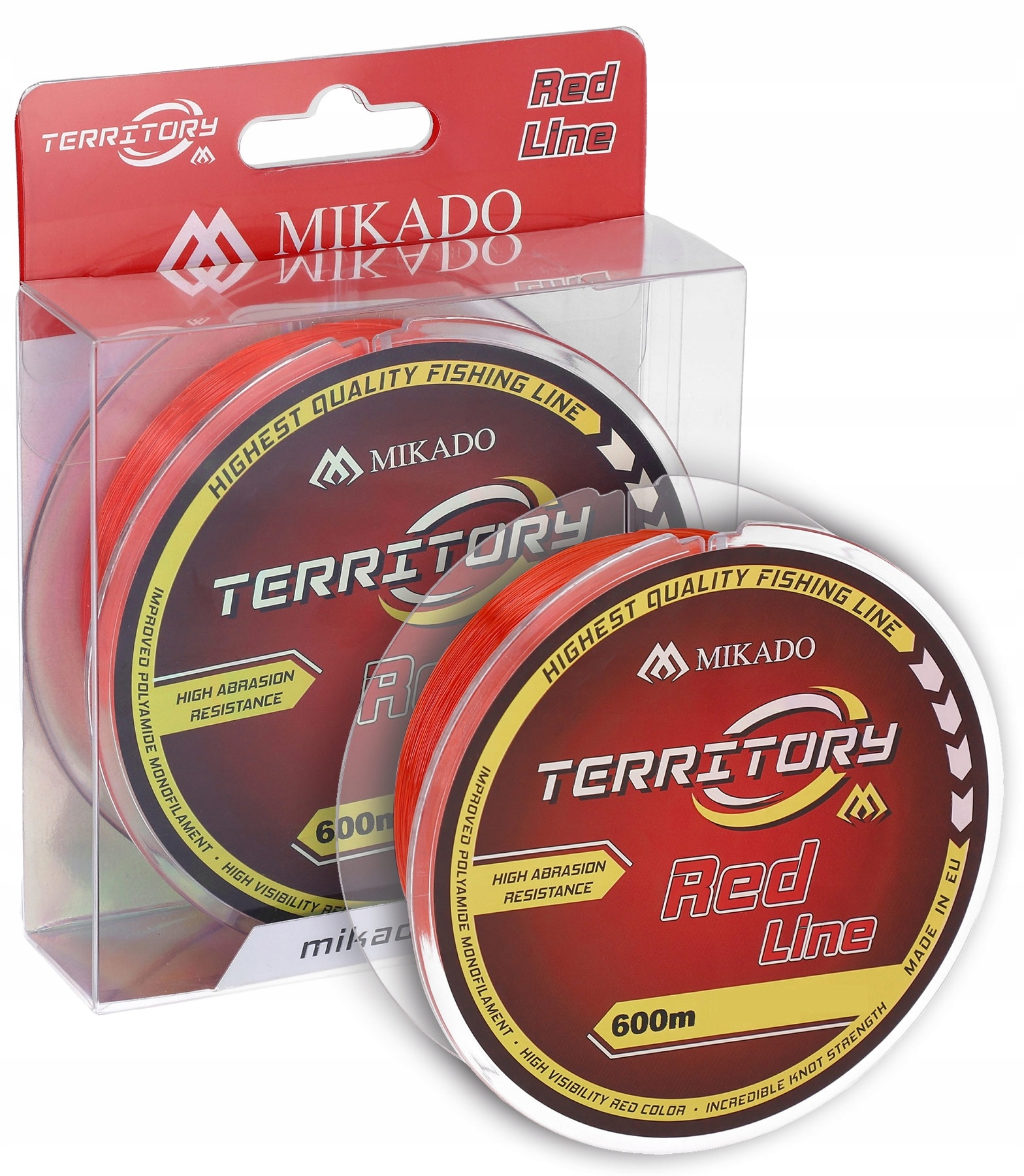 żyłka Mikado Territory Red 0.28mm 9.50kg 600m