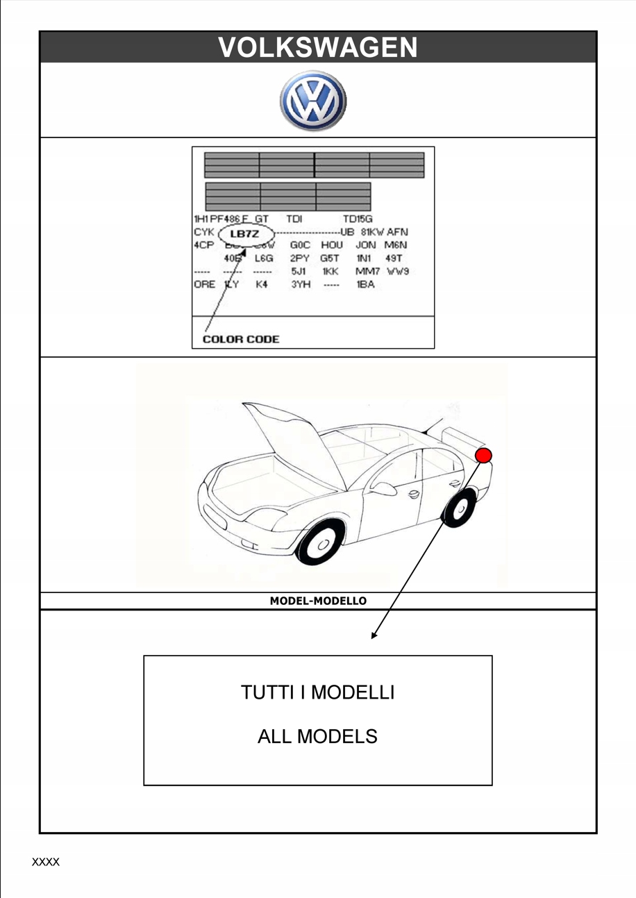 ZAPRAWKA AUDI VOLKSWAGEN LZ7N GRAU METALIC N3Q V7 EAN (GTIN) 5903240391455