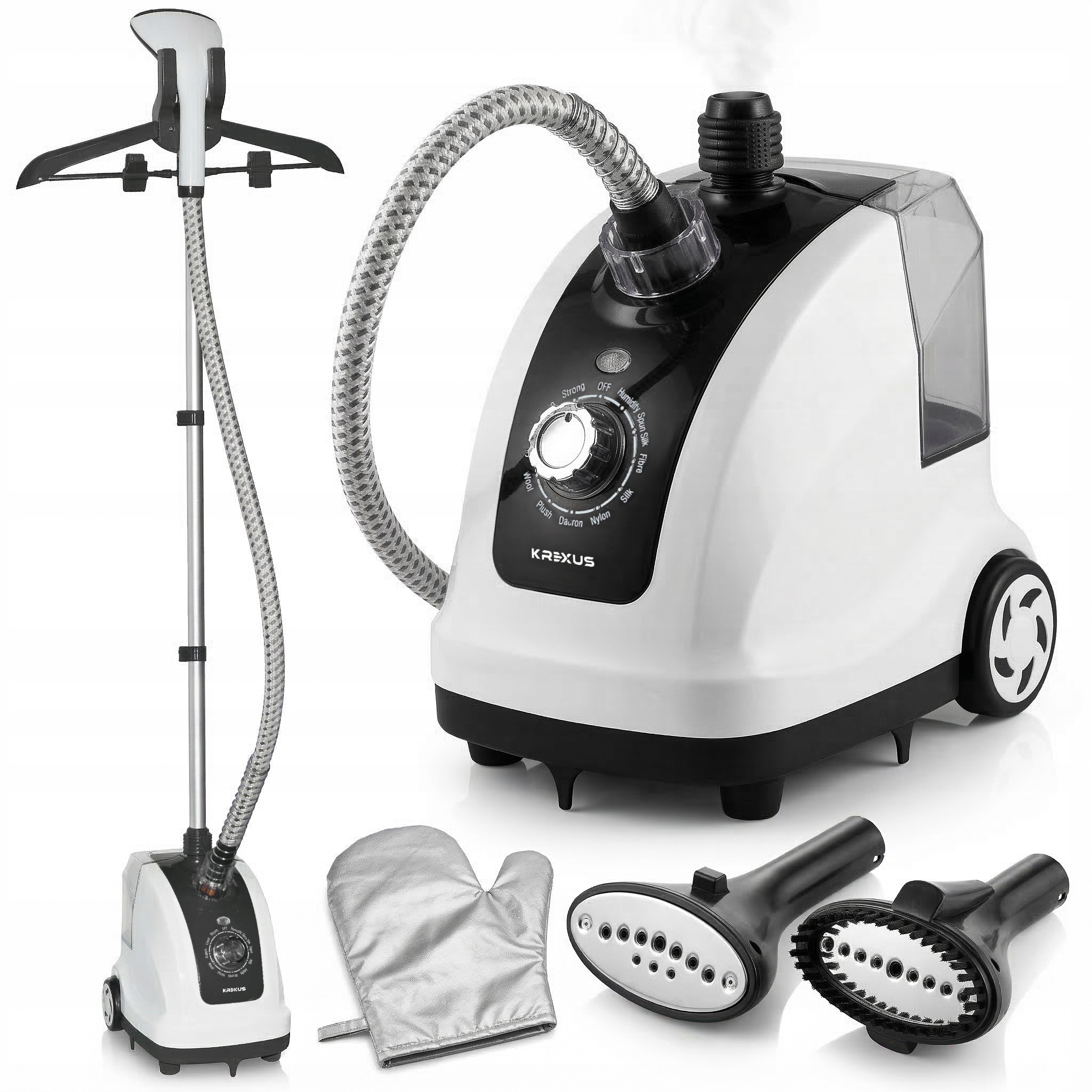 Stojąca parownica do ubrań Stacja parowa Żelazko Steamer Krexus Duża Moc