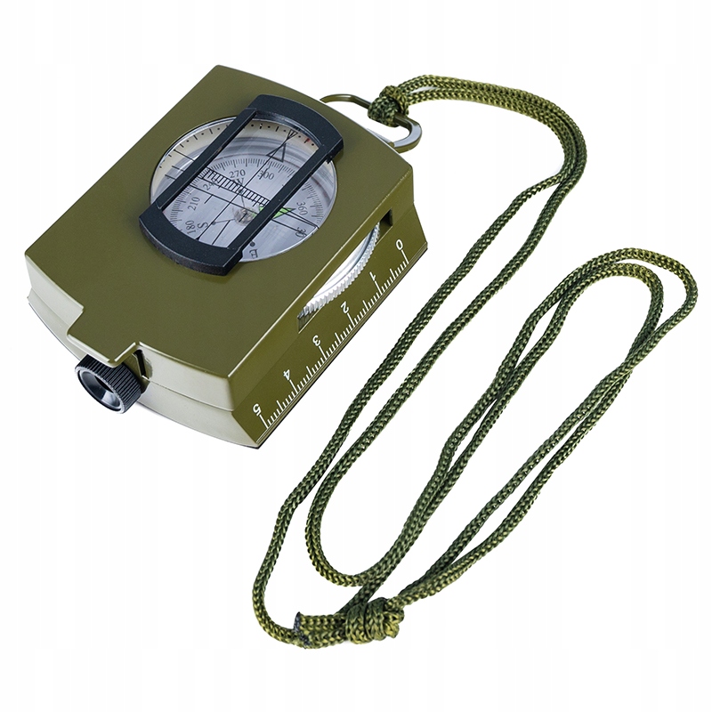 KOMPAS WOJSKOWY BUSOLA PRYZMATYCZNY 2W1 MAPOWY Marka bez marki