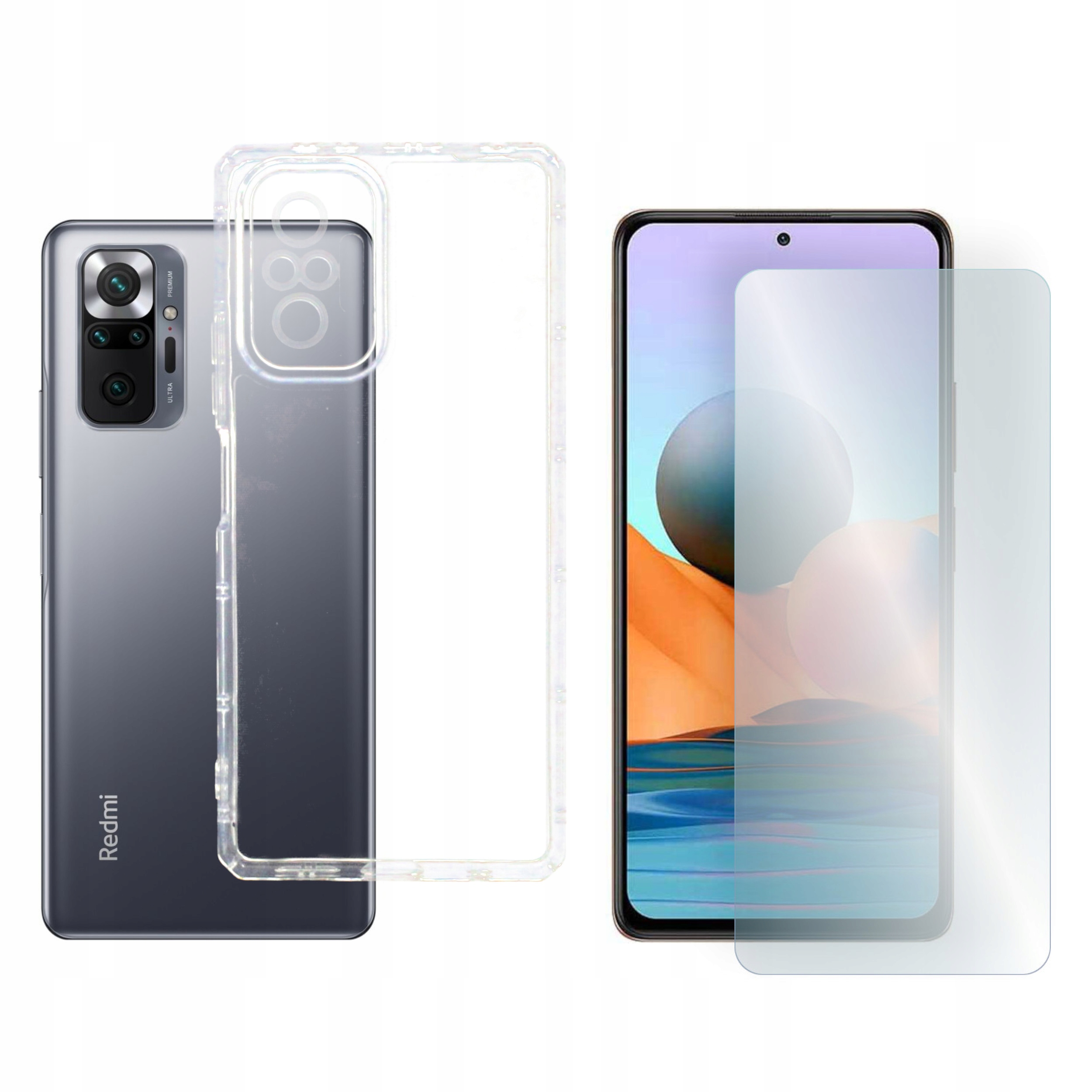 

Etui Antishock do Xiaomi Note 10 Pro 4G bzb+SZKŁO