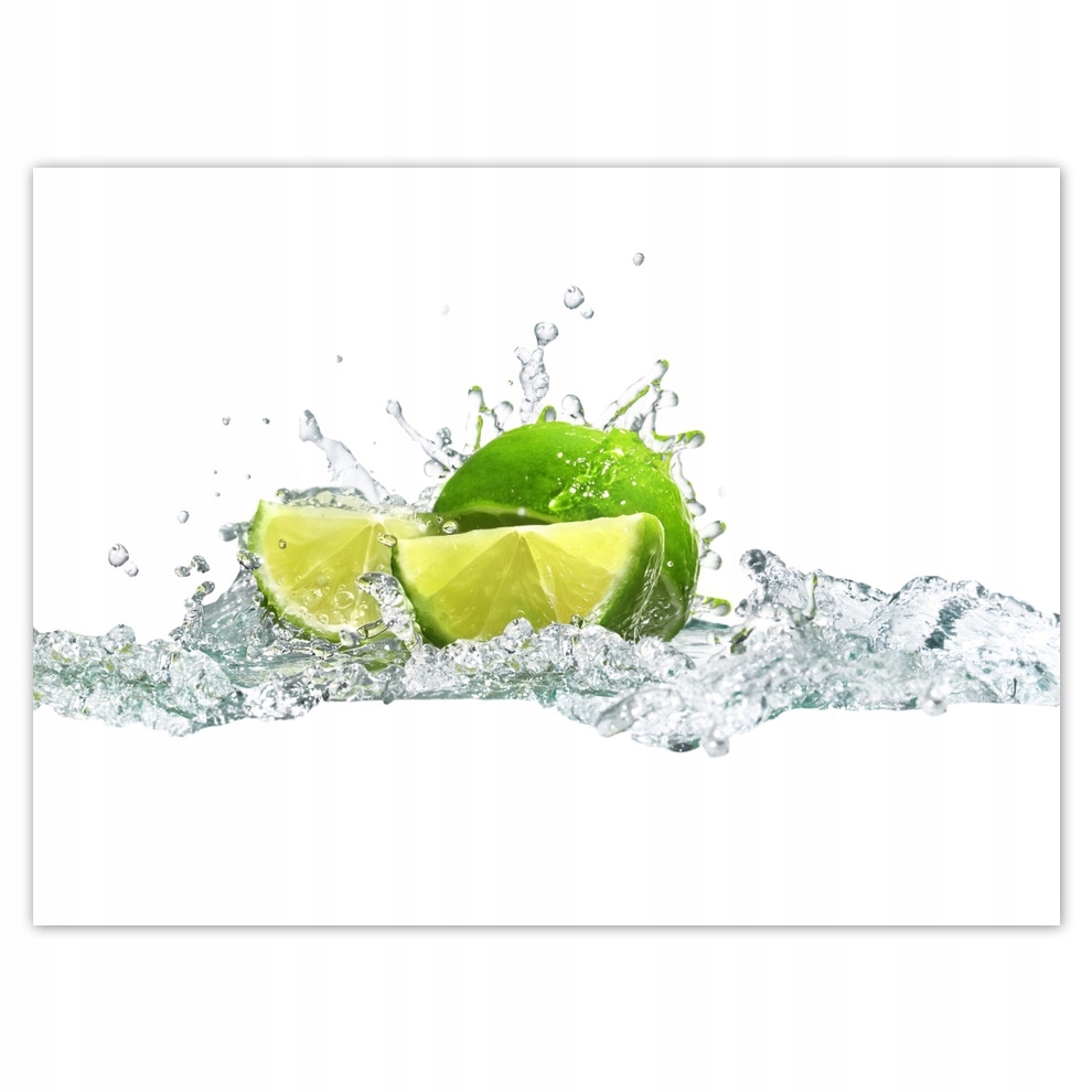 

Naklejki 135x100 Limonka chlupiąca woda
