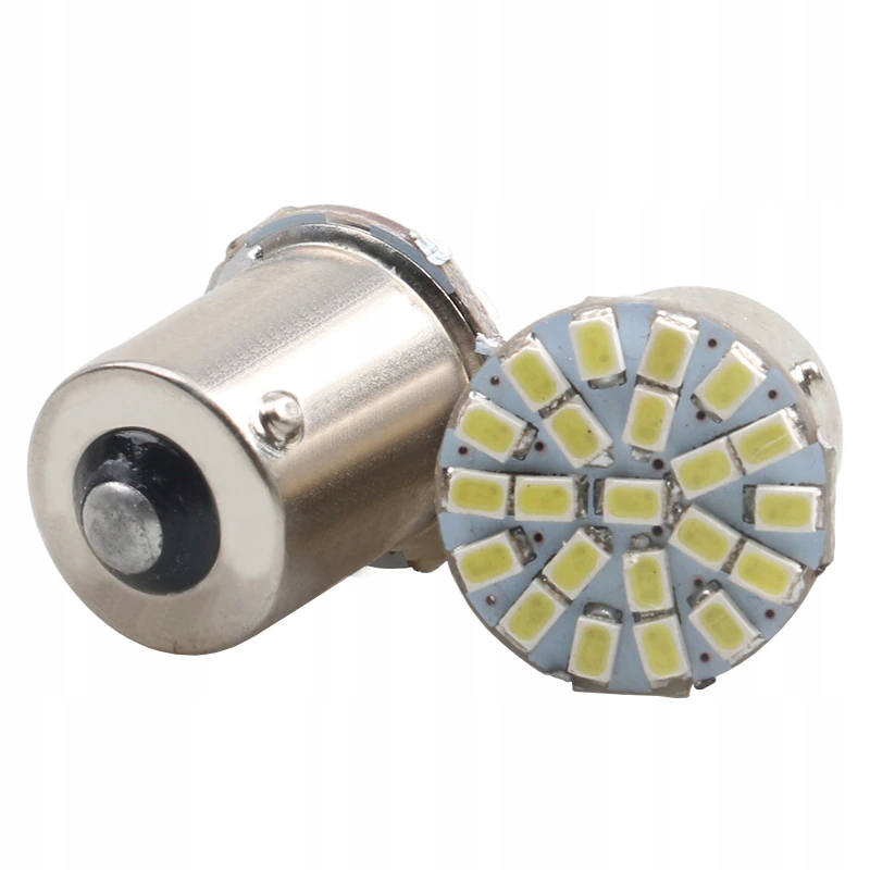 ŻARÓWKA LED 22 SMD 3014 P21W R5W R10W BA15S BIAŁA Producent inny