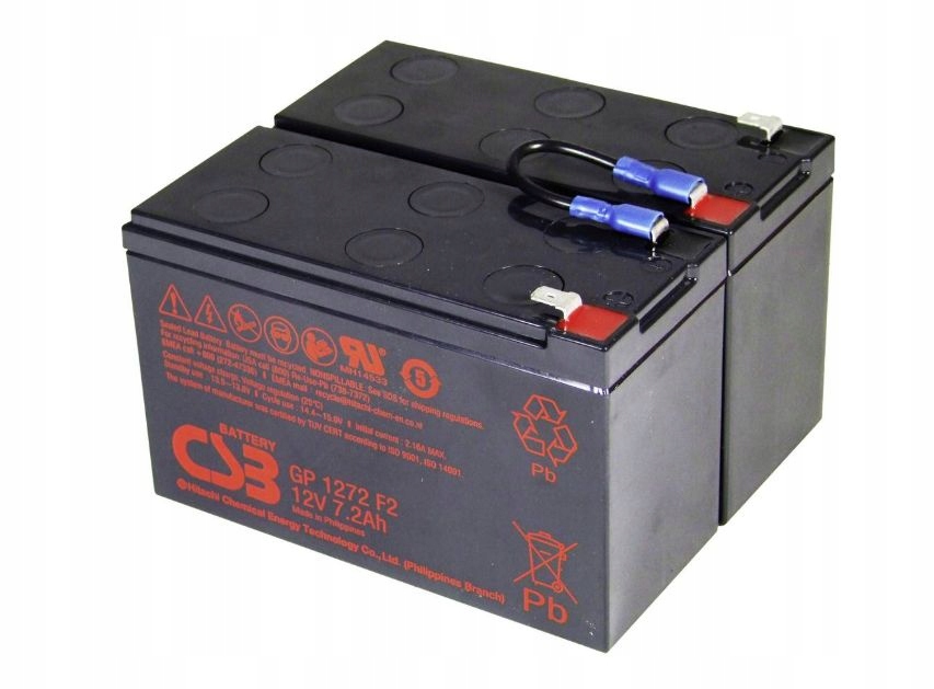 Zestaw baterii Csb dedykowany do Apc Smart-UPS SMT7500I SUA7500 RBC48