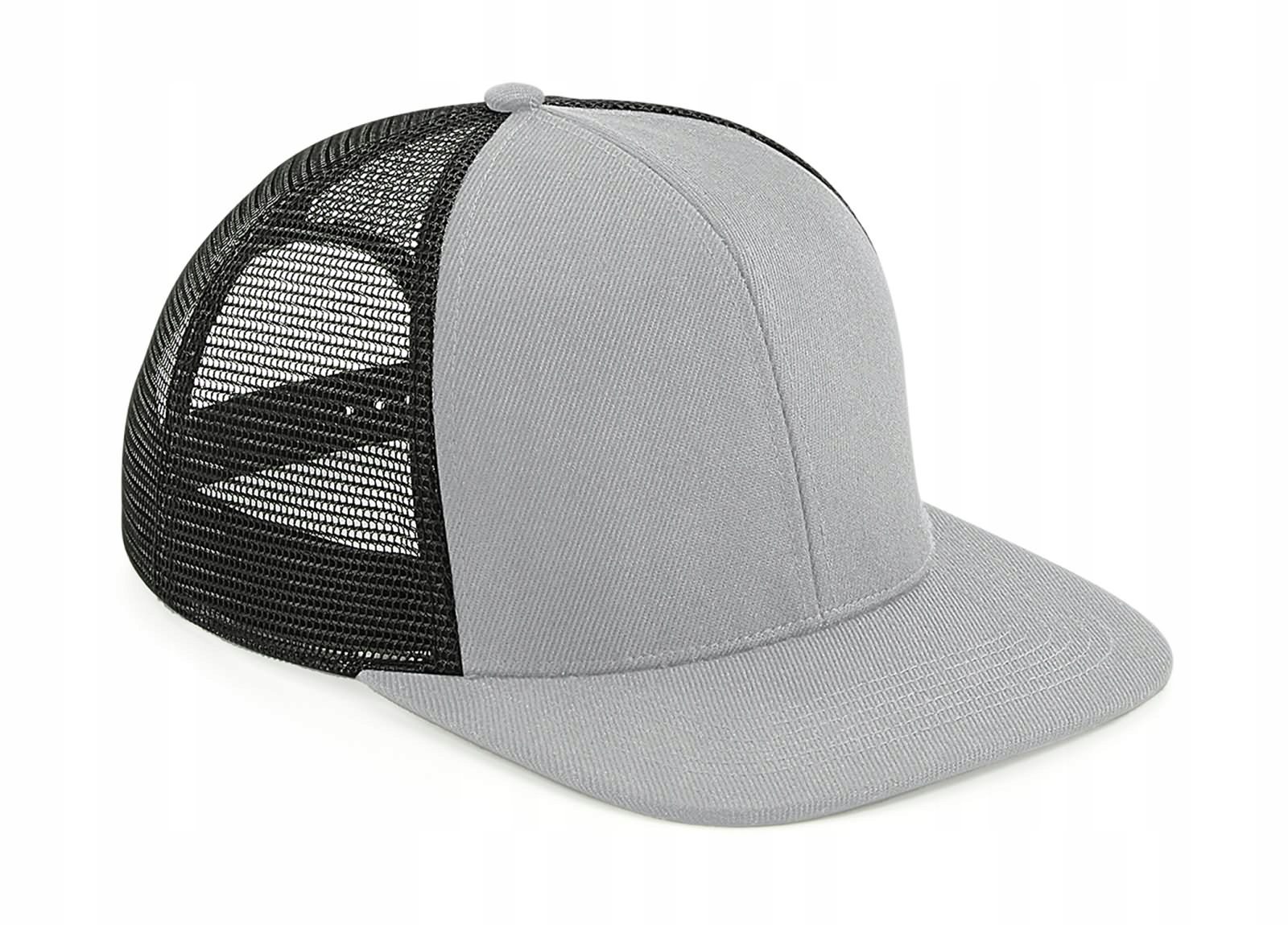 

Czapka Trucker Z Prostym Płaskim Daszkiem Snapback