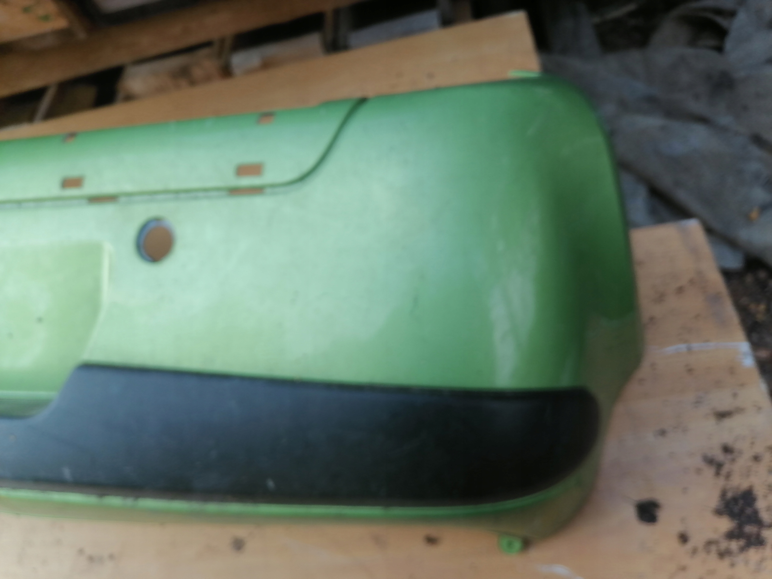 bumper rear part PEUGEOT 1007 9646177377