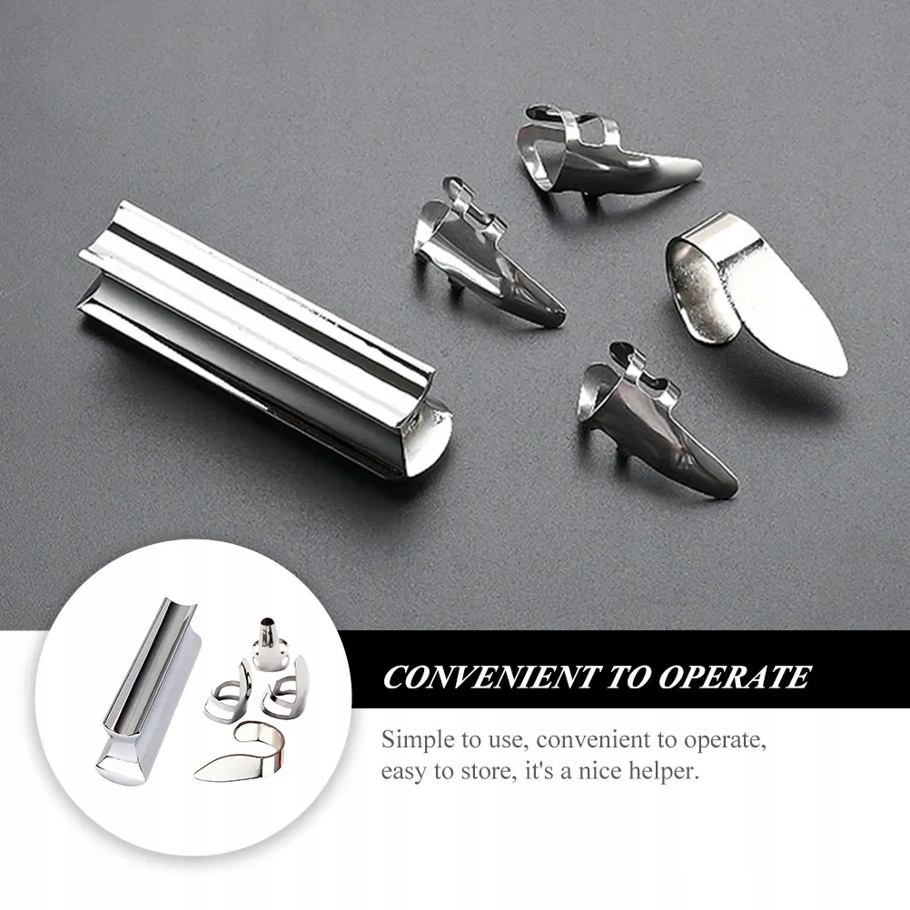 Eletric Guitar Metal Slider Tool Średnie slajdy Marka inna