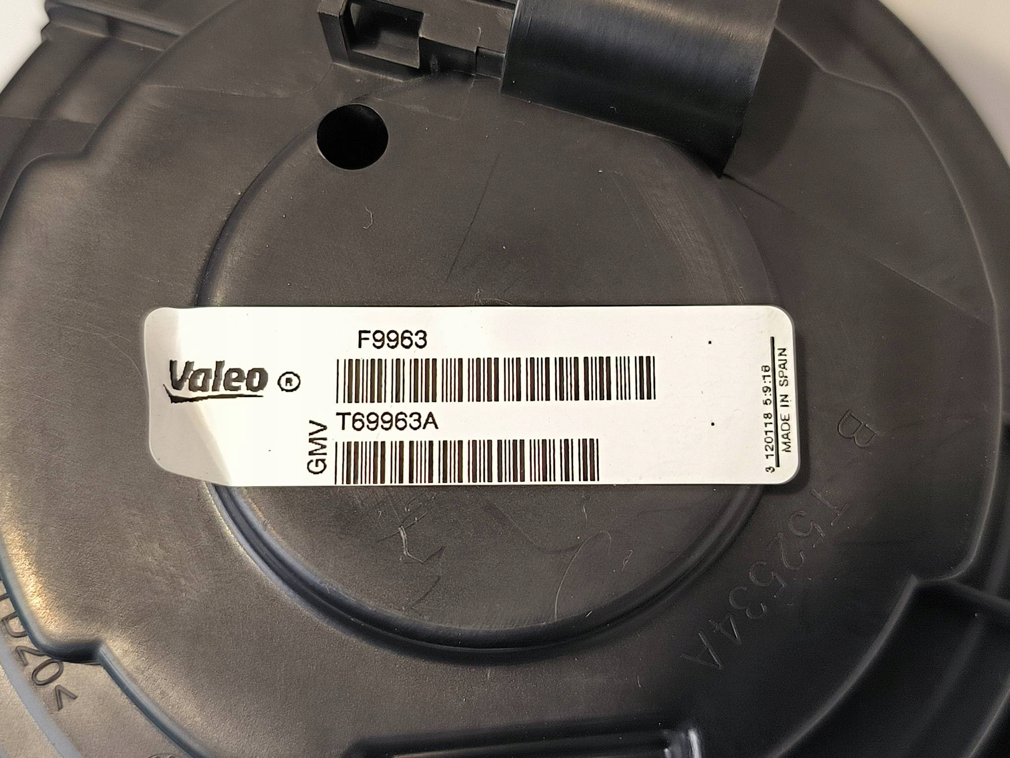 heating fan cab T69963A RENAULT MEGANE IV LIFT