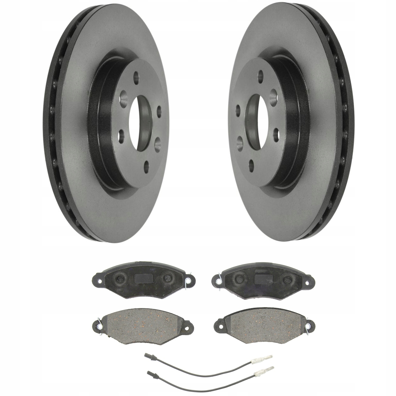 Диски колодки передні для RENAULT Kangoo 1998-