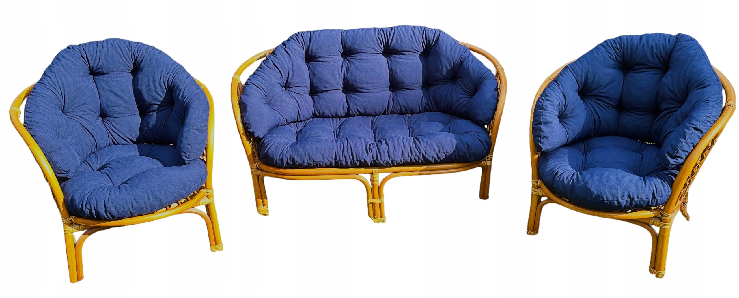 Polštáře Na Ratanový Nábytek Komplet Granátové Jablko