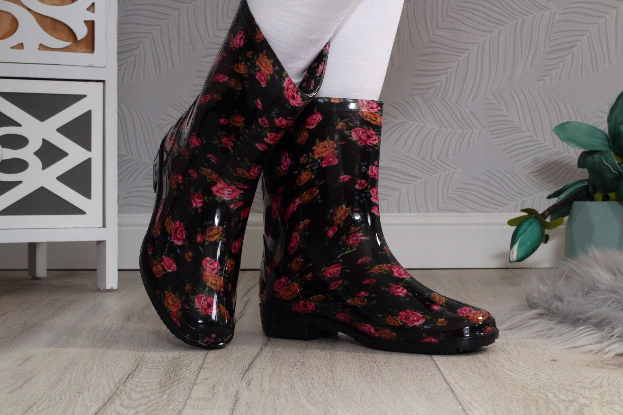 KALOSZE DAMKSIE ELEGANCKIE GUMIAKI WYSOKIE LEKKIE Marka inna