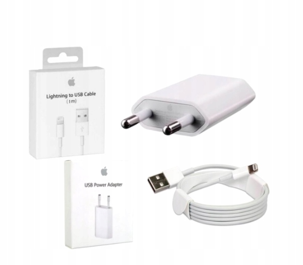 

Oryginalna Ładowarka+kabel Iphone 5 5S 6 6S 7 8 X