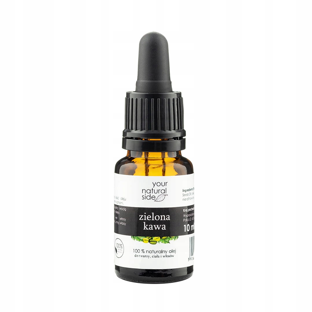 

Olej z Zielonej Kawy nierafinowany 100% 10 ml