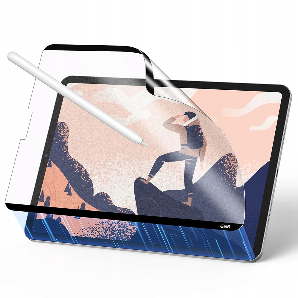 Esr Paper Feel iPad Air 13 2024 2025 M2 Folia Magnetyczna Mat Apple Pencil