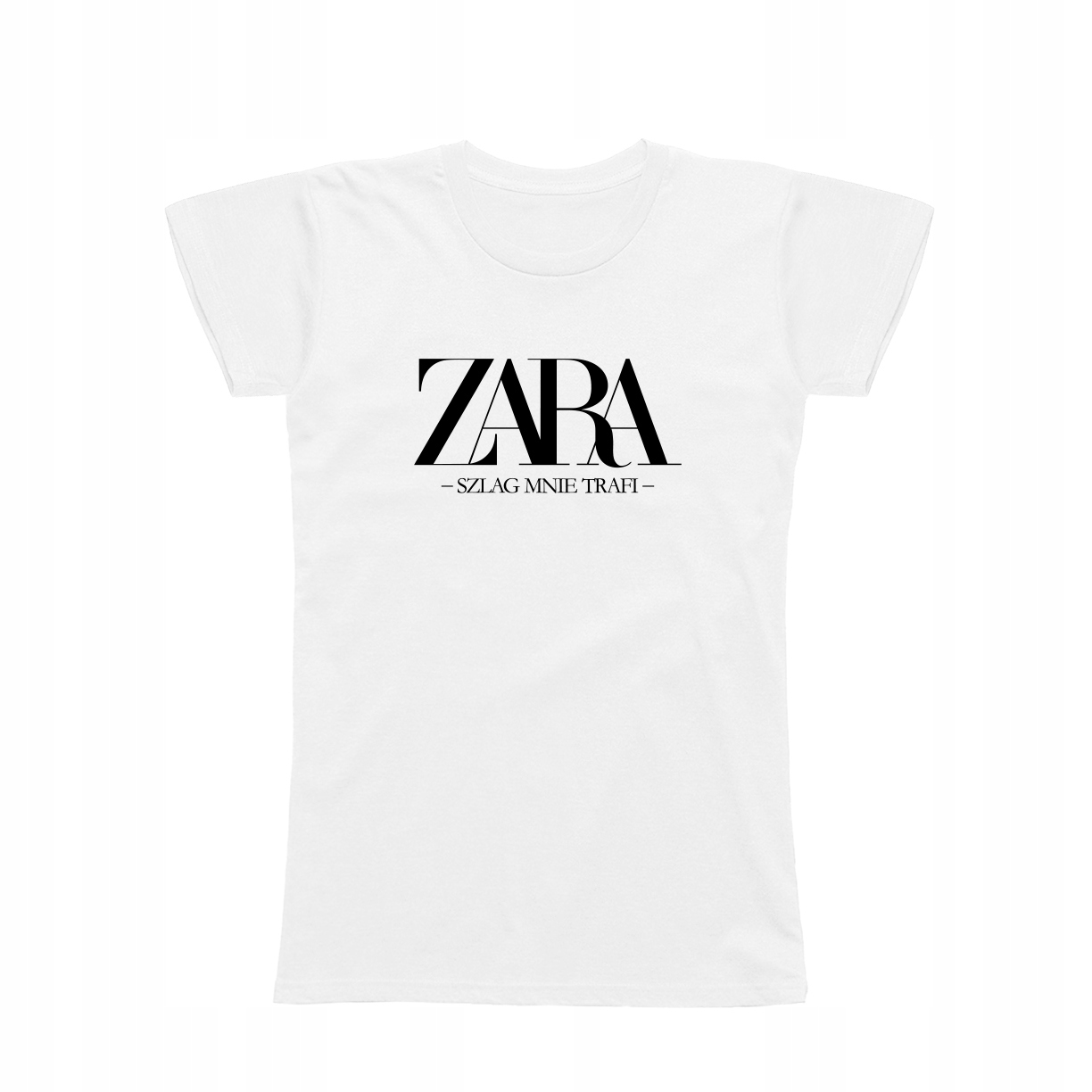 

S - Koszulka T-shirt Zara Szlag Mnie Trafi Prezent
