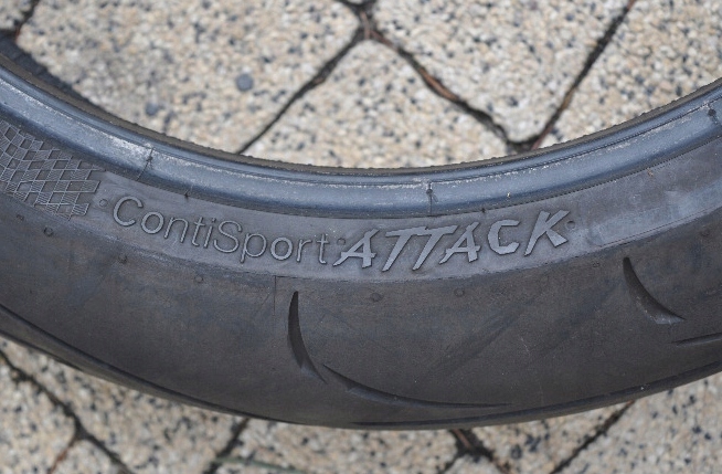 OPONA CONTINENTAL CONTISPORT ATTACK 120/70R17 58W Model CONTISPORT ATTACK
