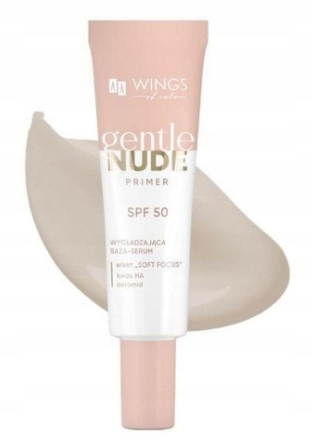 AA WINGS OF COLOR Gentle Nude baza serum SPF 50 wysoka ochrona wygładza EAN (GTIN) 5900116092102