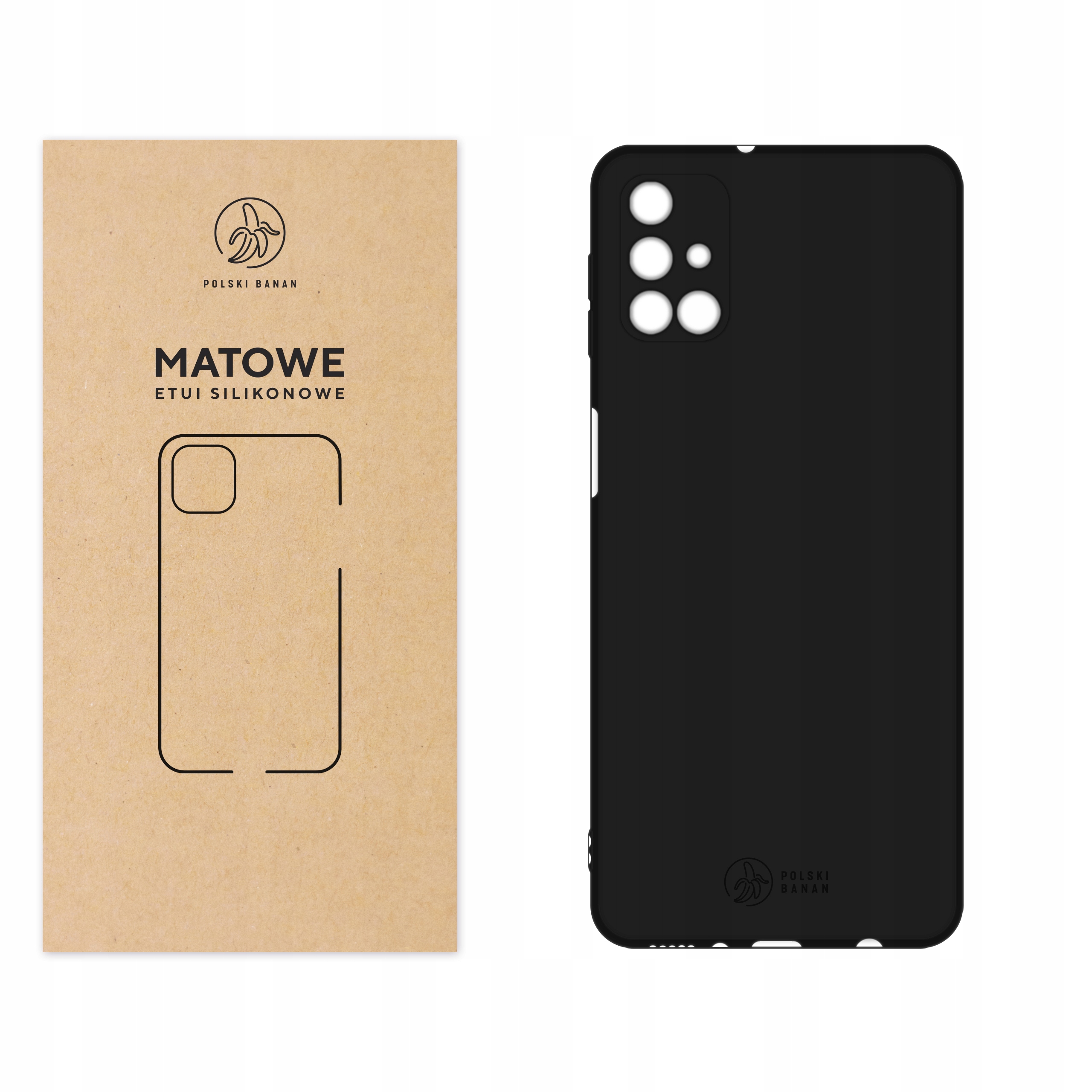 

Etui Matowe do Samsung M31s czarne