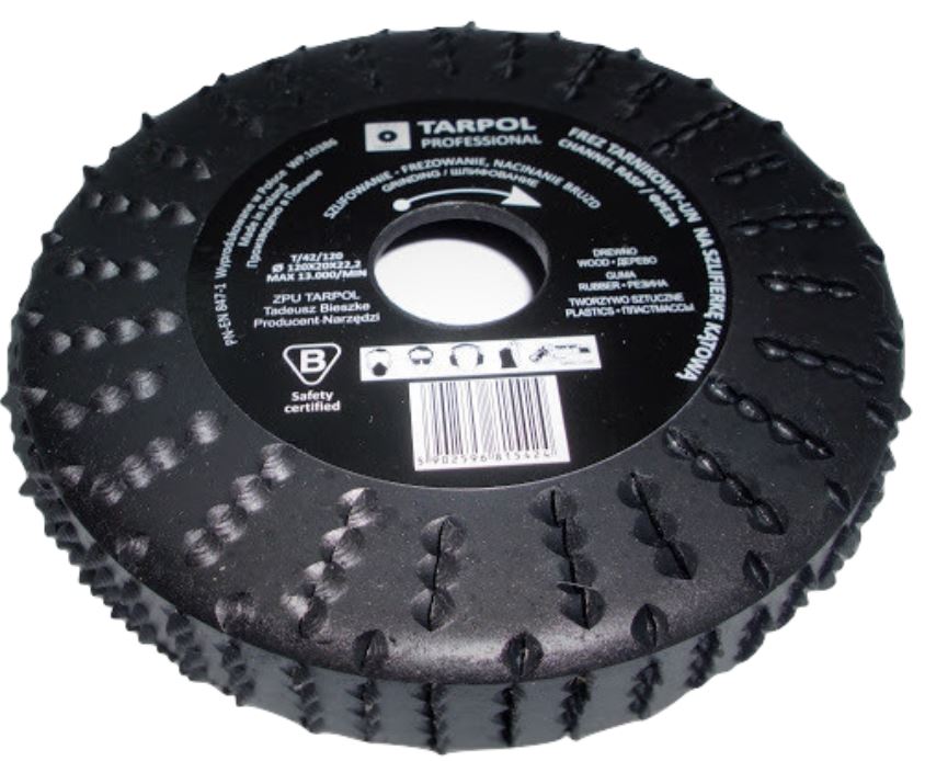 

Tarcza do szlifowania drewna 120mm Tarnik T-42
