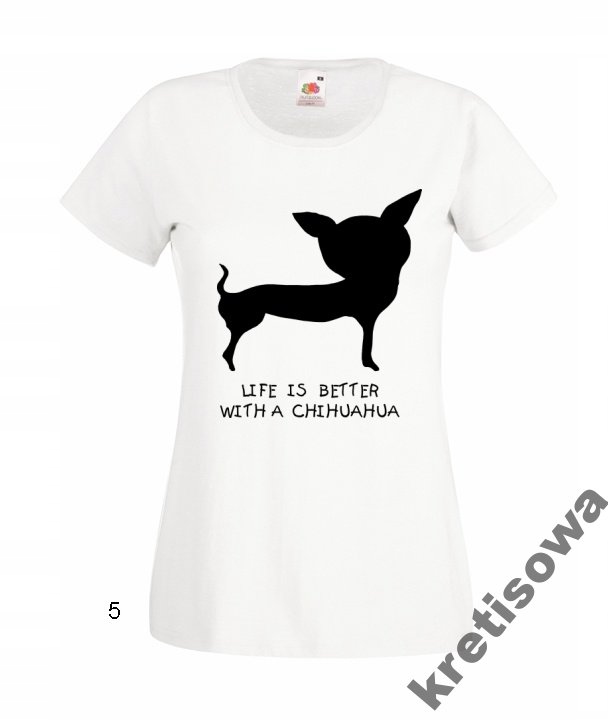 

Kolorowe Koszulki Chihuahua Chiwawa Wzory