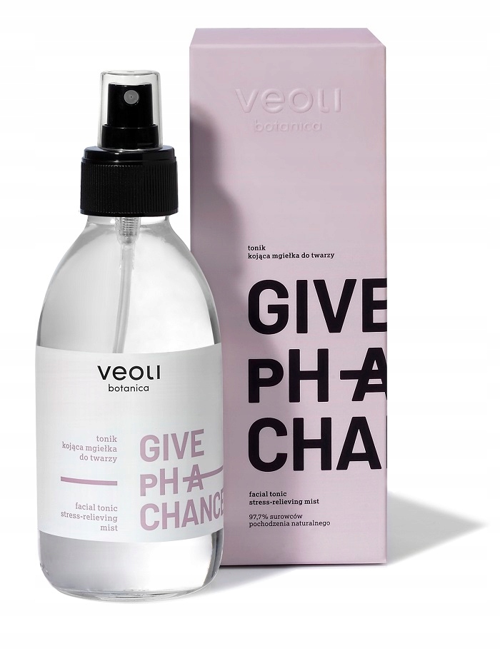 Promocja Veoli Botanica Give pH mgiełka do twarzy 200ml wyprzedaż przecena