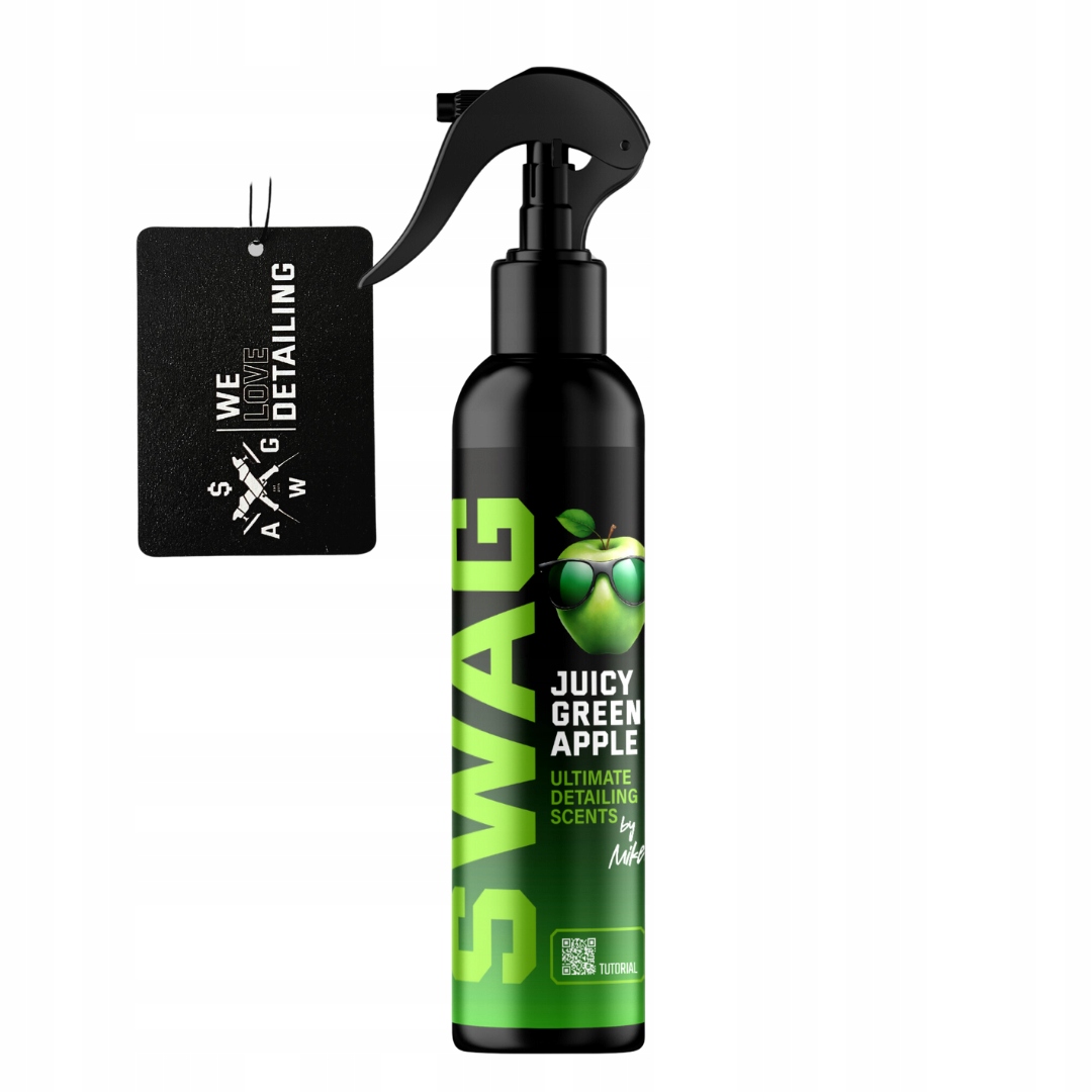 Swag Zapach samochodowy do auta samochodu Juicy Green Apple 150ml Zawiesz