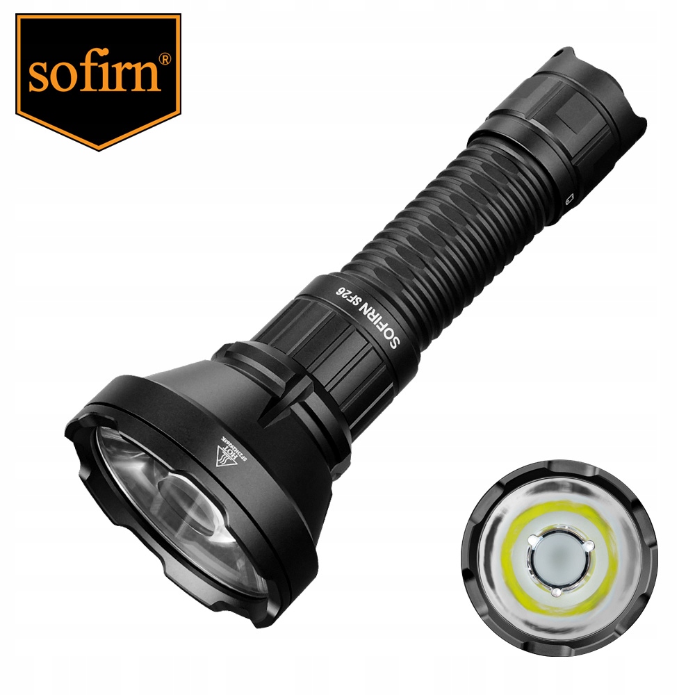 Latarka Sofirn SF26 Led Usb C Aku 21700 5000mAh 2000lm 964 m Zasięg