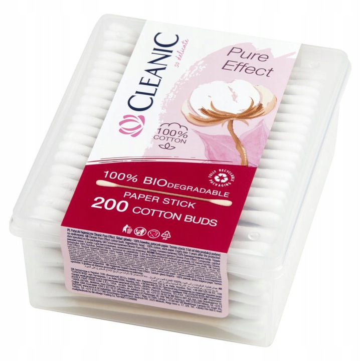 

Cleanic Pure Effect Patyczki higieniczne 200 szt