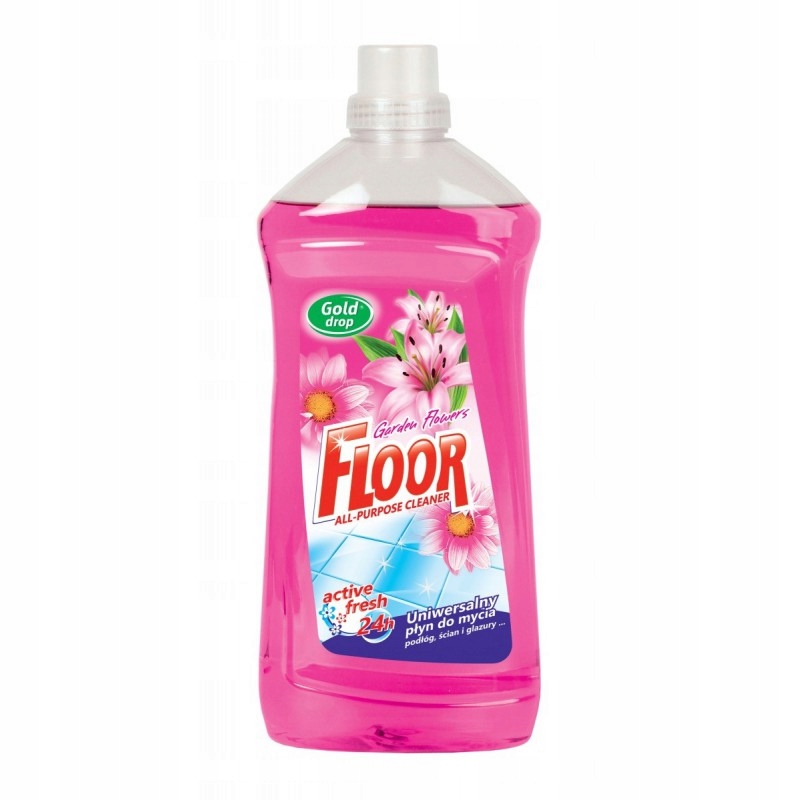 

Płyn uniwers kwiaty ogrodu 1,5l Gold Drop Floor