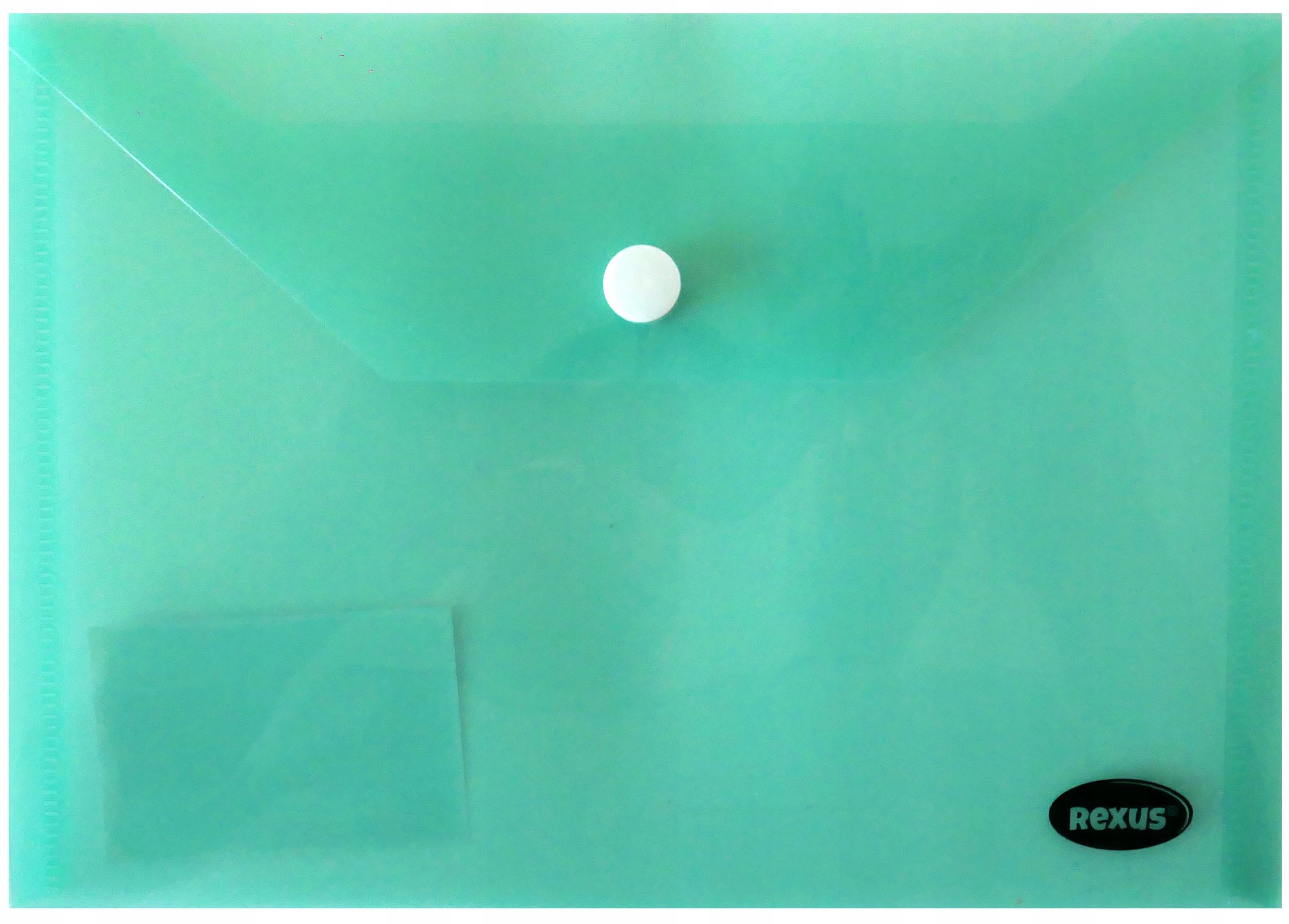 TECZKA SZKOLNA KOPERTOWA PCV A5 ZATRZASK ZIELONA EAN (GTIN) 5904441110456