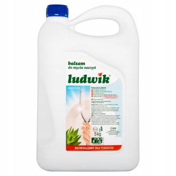 

płyn do mycia naczyń ludwik 5kg płyn balsam