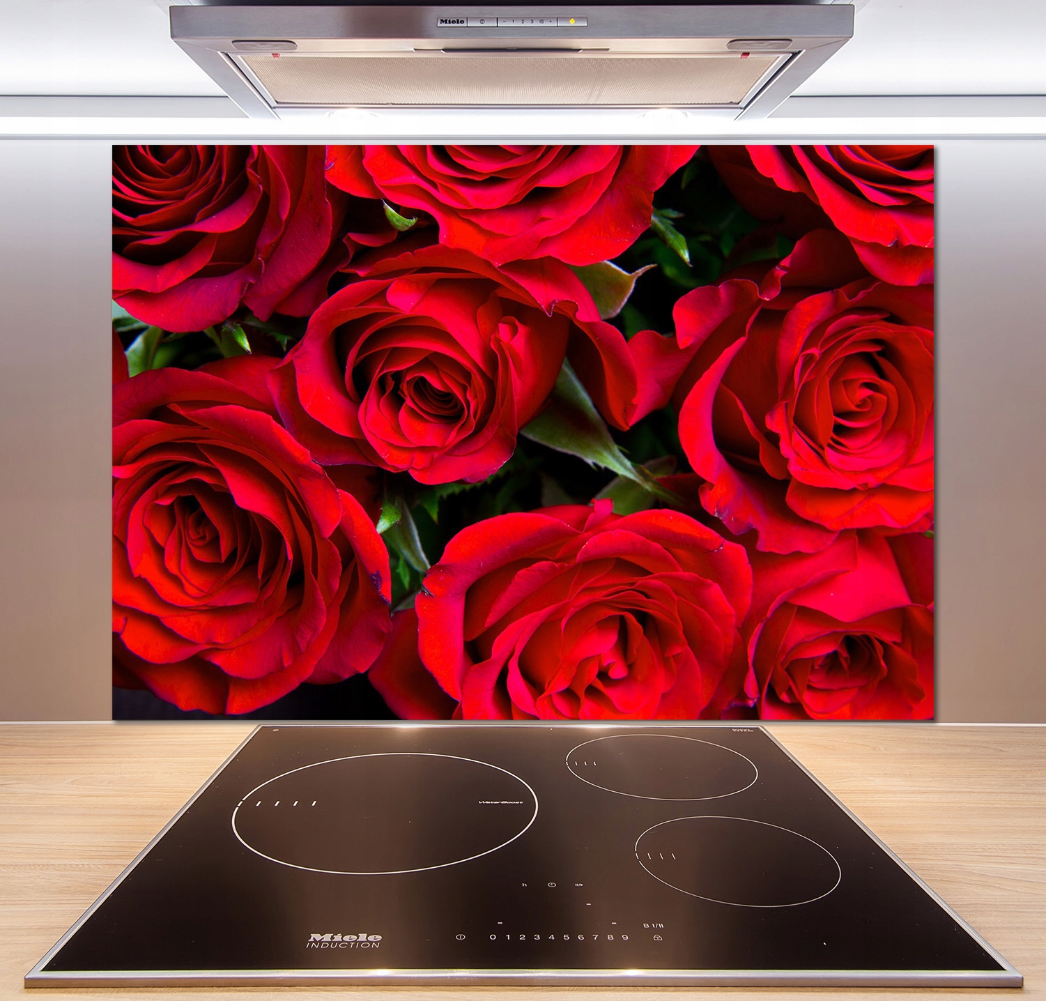 

Panel do kuchni Czerwone róże 100x70 cm + Klej