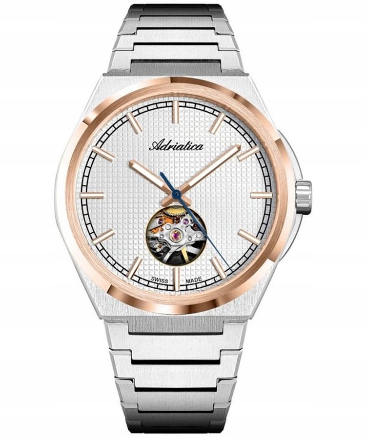 Pánské hodinky Adriatica Classic Open Heart Automatic
