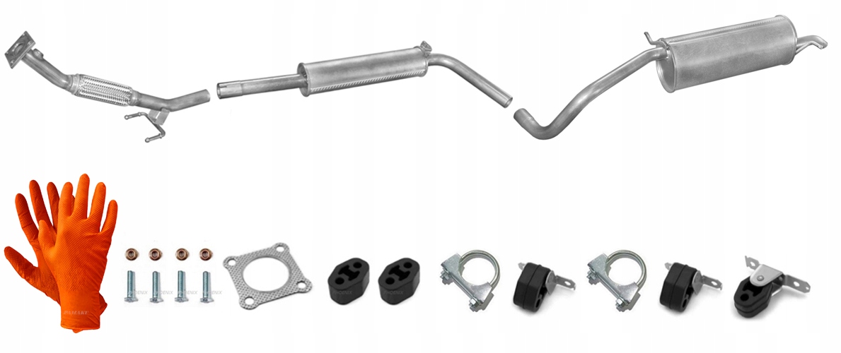 Škoda Fabia 1.4i 44-50 kW (1999-5/2003) Kombi Výfukový Systém