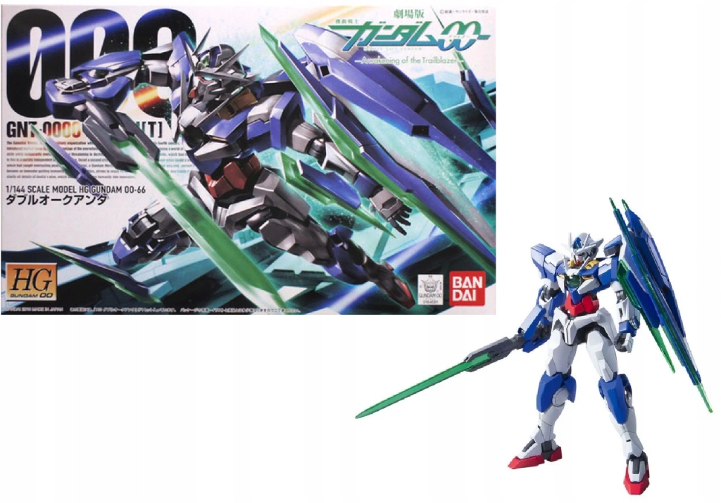 Gundam Hg Oo Qan(t) Gundam 00-66 1/144 Model Kit