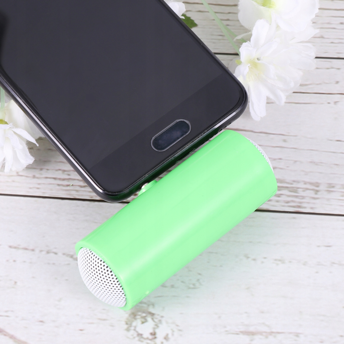 PRZENOŚNY GŁOŚNIK DO TELEFONÓW KOMÓRKOWYCH DO 3 5MM Marka bez marki