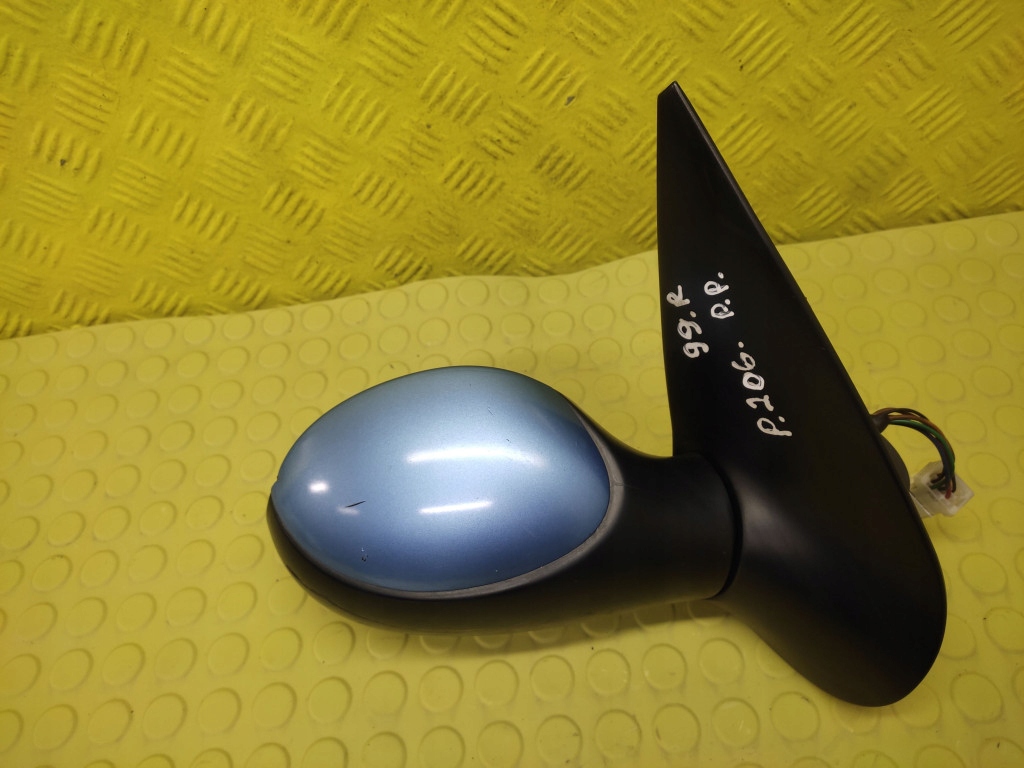 PEUGEOT 206 mirror right 7 PIN
