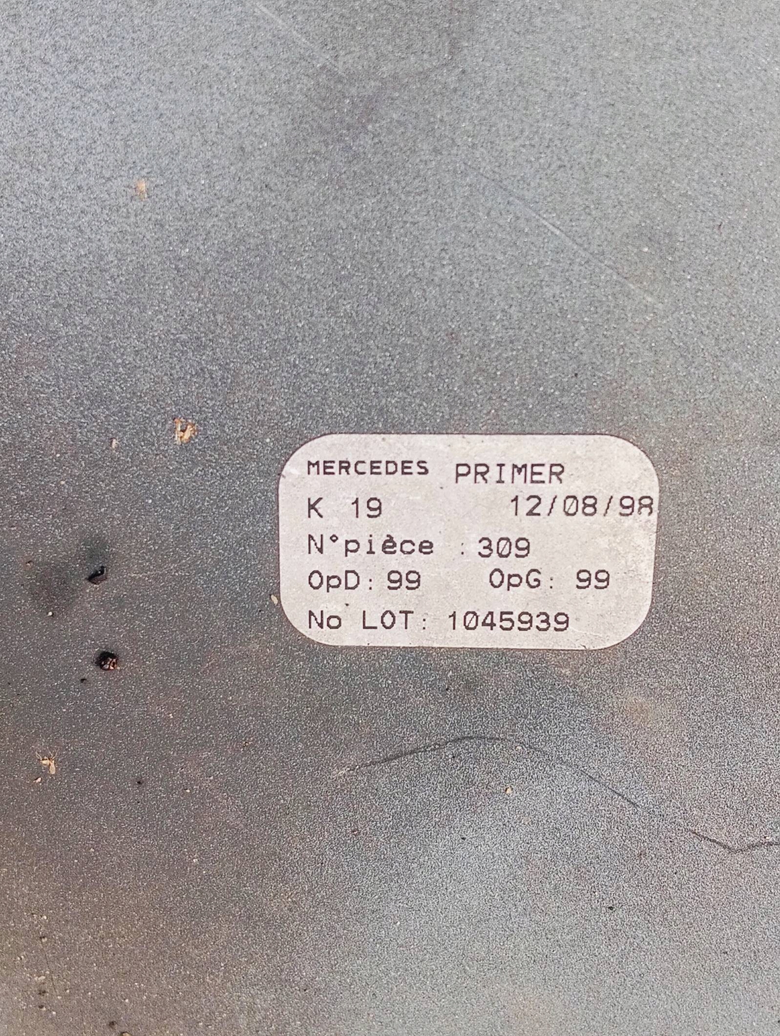 fender right front Mercedes A170 Lak 706